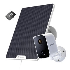 4PCS swann 2MP Wireless 2.4G Wifi Solar Battery Outdoor Audio Security Camera