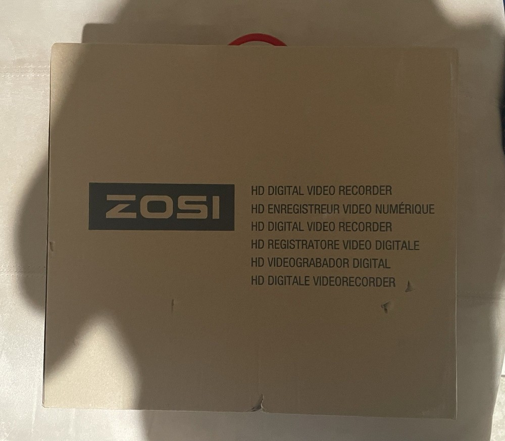 ZOSI 16CH PoE NVR 4TB Hard Drive 8MP Video NVR Recorder for Cameras System