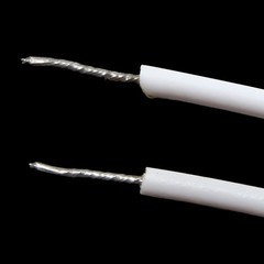 3 Pcs RC-33 NO Recessed Wired Security Sensor Alarm Magnetic Reed Switch White