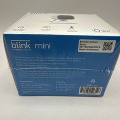Lot Of 2 NEW Blink Security Cameras: Outdoor BCM00400U & Mini Indoor BCM00300U