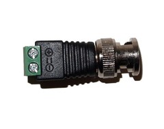 Lot of 20 pcs Coax Coaxial CAT5 To Camera CCTV Male BNC Video Balun Connector