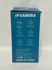 Indoor Camera WiFi Security Camera 360° Pan Tilt Baby Pet Monitor Night Vision