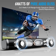 Portable Long bar Speaker, Bluetooth Wireless Speaker, Powerful Speaker for H…