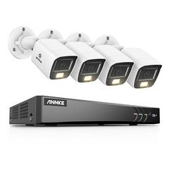 ANNKE 4K Security Camera System 8MP 8CH DVR Outdoor AI Color Night H.265+ IP67