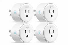 Geeni DOT (4 Pack) Smart Wi-Fi Outlet Plugs with Voice Control