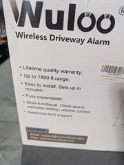 Solar Driveway Alarm Wireless Outside Long Range Outdoor Motion Sensor Time Camo