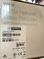 Interlogix TruVision NVR 10 TVN-1008S-2T 8 Channels POE Switch SEALED & NEW