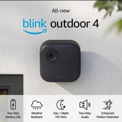 Blink Outdoor (4th Gen) Wireless HD security camera With Sync Module