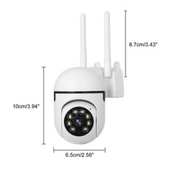 1MP HD 360° Outdoor Camera 5G Dual-Band WiFi Waterproof Home Security Monitor