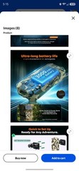Letwesaf Wireless Radar Motion Sensor Desert camo Read description parts only
