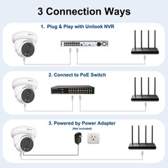 Anpviz 4MP 6MP 8MP4K Audio PoE IP Security Camera Outdoor Color Night Vision AI