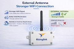 Outdoor WiFi Water Level Alarm High/Low Monitor SMS/Text Email Alerts Battery