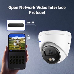 ANNKE 5MP PoE Security IP Camera C500 Audio Recording Night Vision Outdoor IP67