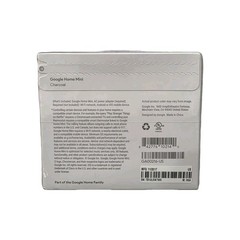 Google Home Mini Smart Assistant – Charcoal (GA00216-US)