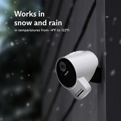 Outdoor Security Camera Series 2, 1080P Wireless and Wired Home Security Camera,