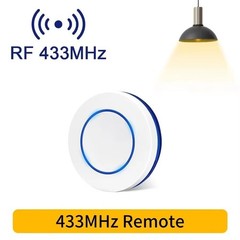 433MHz Wireless RF Remote Control Light Switch 220-110V 10A Relay Receiver Mini