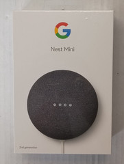 NEW/SEALED! / Google Nest Mini 2nd Gen Smart Bluetooth/WiFi Speaker GA00781-US
