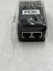 48V 0.5A 24W PoE Power Supply Injector Ethernet Adapter with US Plug Power Cord