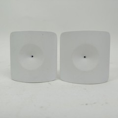SimpliSafe SSGB3 Glassbreak Sensor 3rd Gen White with Mounting Plate Cover
