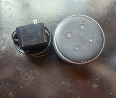 Amazon Echo Dot Smart Speaker Black Alexa Bluetooth Wi‑Fi 3.5mm w/ Adapter
