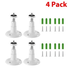 4/8 Pack Camera Wall Mount Bracket Outdoor Indoor Flexible for Arlo Pro Security