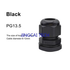 100pcs Waterproof Cable Gland Connector Entry IP68 PG7 PG9 PG11 PG13.5 PG16