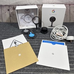 Google Nest NC1102ES 1080p Security Camera With Accessories And Power Cord