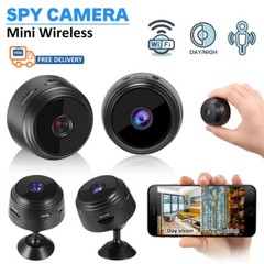 2/4 Mini Camara Oculta Espia De Seguridad WiFi 1080P Inalambrica Con Audio Video