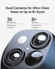 eufy 3K Wireless Outdoor Solar Security Camera 2K Indoor Camera Surveillance Kit