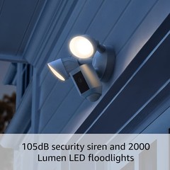 Ring Floodlight Cam Plus & Spotlight Cam Plus Battery White 2-Pack