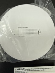 SimpliSafe Smoke & Carbon Monoxide Detector CA002 White CA002 Open Box