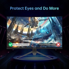 KTC 32″ 240Hz 1ms 1500R Curved Gaming Monitor 1080P 125% sRGB FreeSync/G-Sync