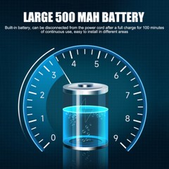1080P WiFi Mini Camera with Night Vision, Motion Detection, 2-Way Audio for Home
