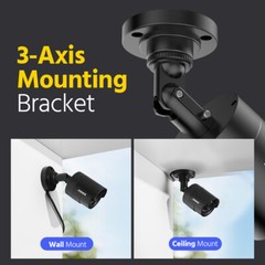 ANNKE 1080P HD 4IN1 CCTV Home Security Surveillance 2MP Outdoor IR Night Camera