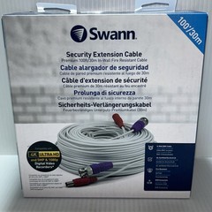 Swann Security Extension Cable 100’/30m In Wall Fire Resistant Cable/345m