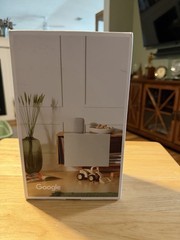 Google Nest Audio Smart Stereo Speaker Voice Assistant Chalk Light Gray