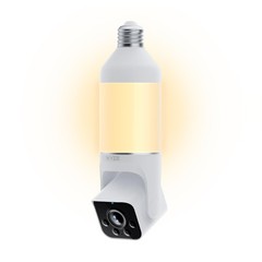 WYZE Bulb Cam 2K HD Smart Light Bulb Security Camera with Color Night Vision 800