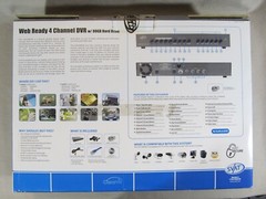 SVAT CV0104DVR Web Ready 4 Channel DVR with 80GB Hard Drive; Security System DVR