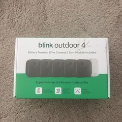 BLINK Outdoor 4 (4th Gen) 5-Camera Security System w/ Sync Module Core