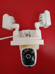 2K Floodlight Security Camera 3000LM WiFi 5G Outdoor Cam Color Night Vision