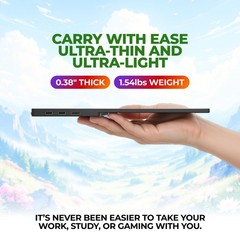 AOC 16T20 15.6″ 1080p Portable Monitor IPS USB-C HDMI Laptop Screen