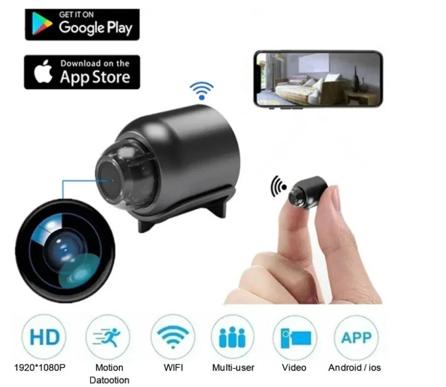 Sale Mini 4G Wireless Wifi Camera 1080P HD +32GB memory card