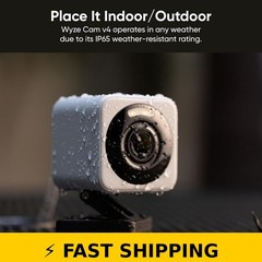 Wyze Cam v4 2.5K QHD Indoor/Outdoor Security Camera
