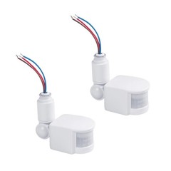 2pcs New PIR Motion Sensor Switch infrared wall mount switch AC 110-240V