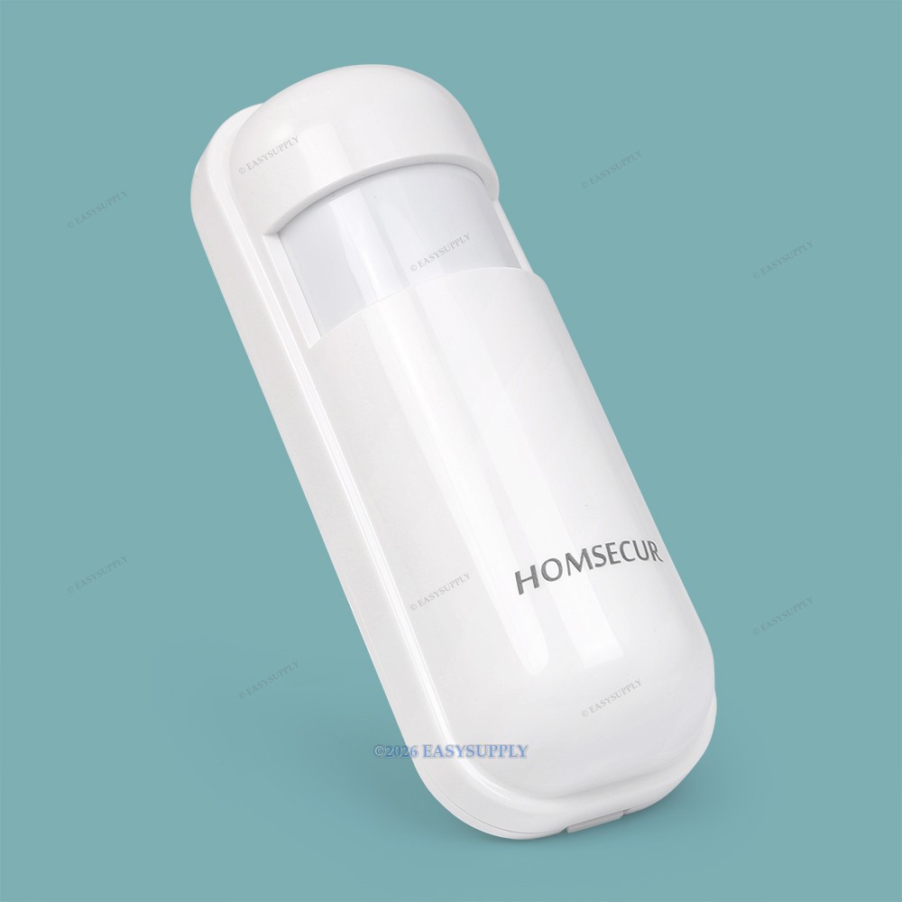HOMSECUR Passive Infrared Sensor PIR White 433MHz For Home House Villa Security