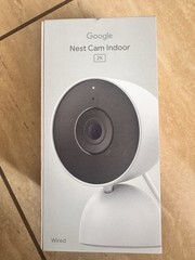 Google Nest Cam Indoor 2K Wired 3rd Gen Security Camera with Gemini Snow New
