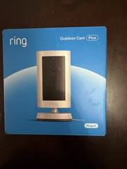 Ring Outdoor Cam Plus Plug-In Security Camera