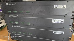 Altronix R2416600ULCB Power Supply 24V 20A Rack Mount Reset Switch Black