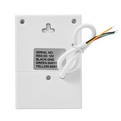 12V Wired Doorbell Chime for Access Control System, Loud 90dB Ding Dong White