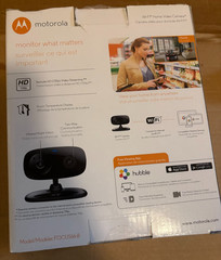 Motorola Home Monitoring Video Camera FOCUS66-B Wi-Fi HD